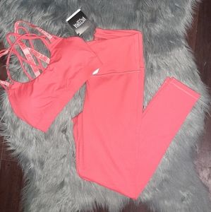 Victoria Secret Sports Bra and Knockout Leggings